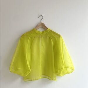 Kamperett Meiere silk organza blouse
